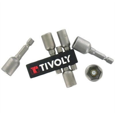 TIVOLY - Embouts noix de serrage 6 pans magnétiques x6 sc