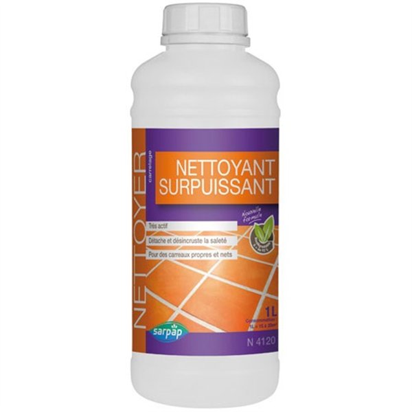 SARPAP - Nettoyant carrelages surpuissant 1L
