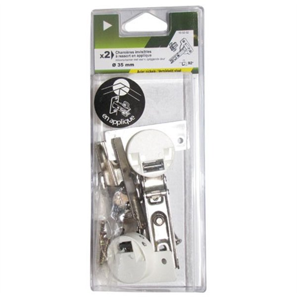 VYNEX - Charnière invisible d35 en applique sc