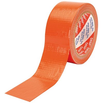 TESA - PRO ruban adhésif toile orange 25mx48mm