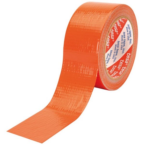 TESA - PRO ruban adhésif toile orange 25mx48mm