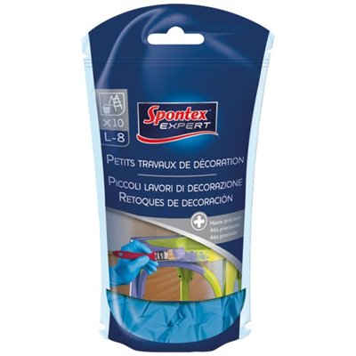 SPONTEX EXPERT - Gants petits travaux d extérieur x10 taille 7