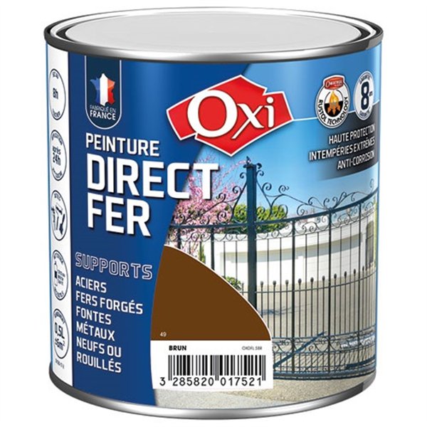 OXI - Directe fer lisse brun 0.5l