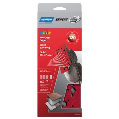 NORTON - Garniture multi air 115x230 g.120 expert