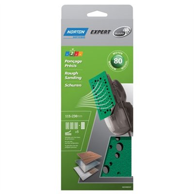NORTON - Garniture multi air 115x230 g. 80 expert