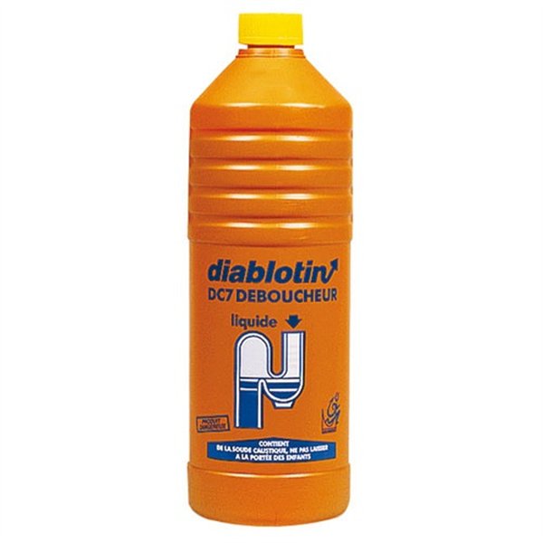 DIABLOTIN - Déboucheur liq.à froid bid.1L débu7