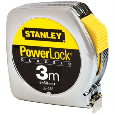 STANLEY - Mesure powerlock 3m métal