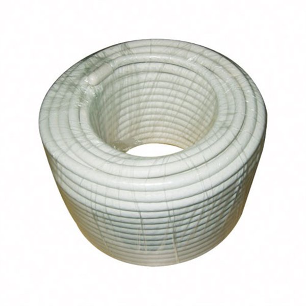 ELECTRALINE - Câble TV 17 VATCA blanc  25m  couronne