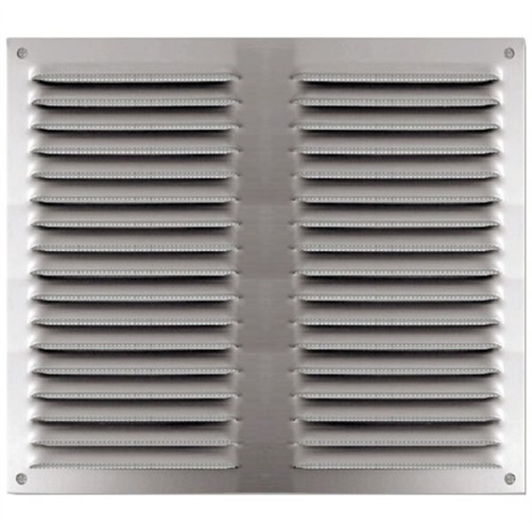 AUTOGYRE - Grille alu anodisé persienne à moustiquaire 200x200 sachet