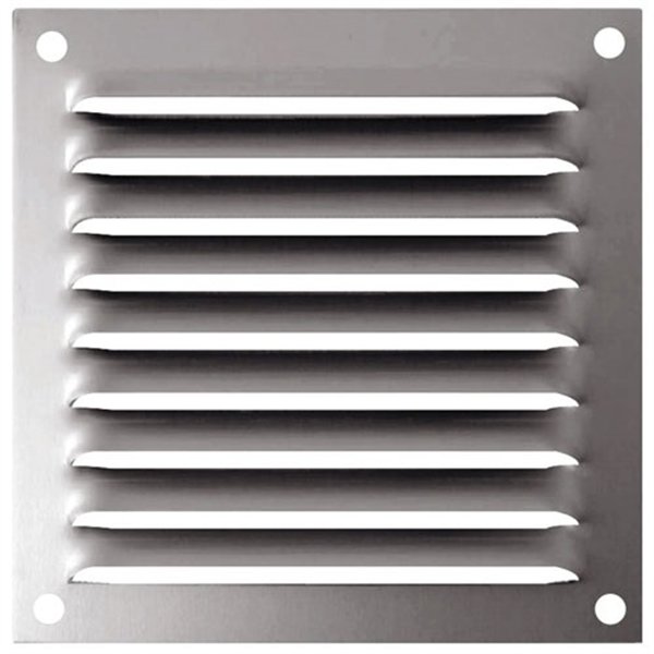 AUTOGYRE - Grille alu anodisé persienne à moustiquaire 100x100 sachet