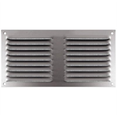 AUTOGYRE - Grille alu anodisé persienne à moustiquaire 100x200 sachet