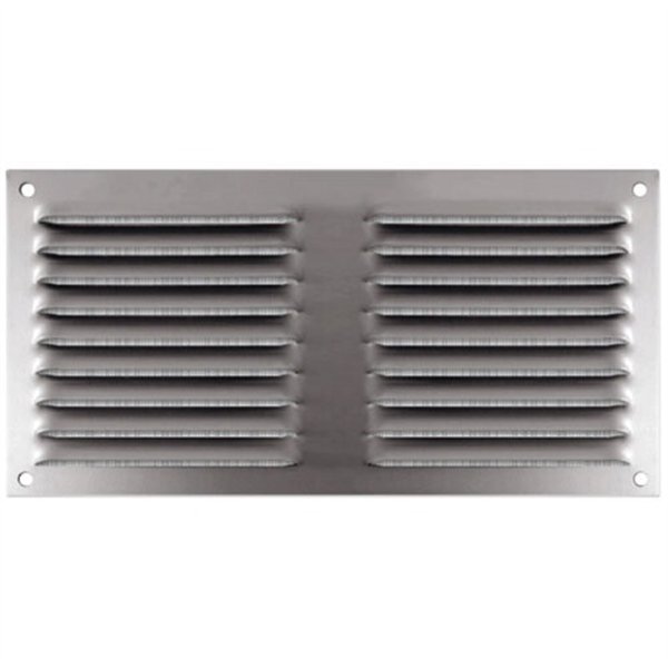 AUTOGYRE - Grille alu anodisé persienne à moustiquaire 100x200 sachet
