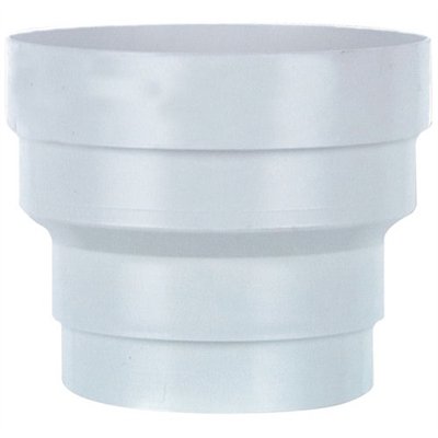 AUTOGYRE - Réduction pvc blanc d.125 à 100mm