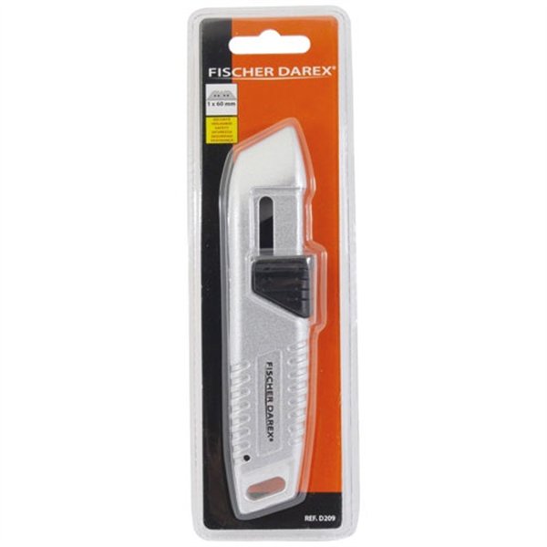 FISCHER DAREX - Couteau lame trapèze retract.autom. sc