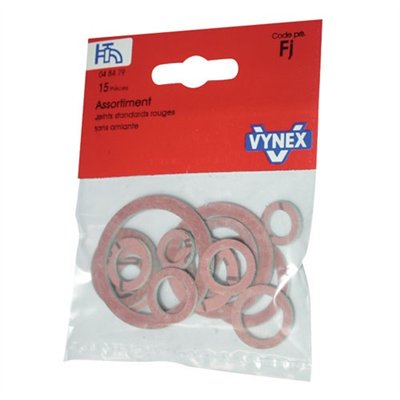 VYNEX - Joint standard rouge assortis