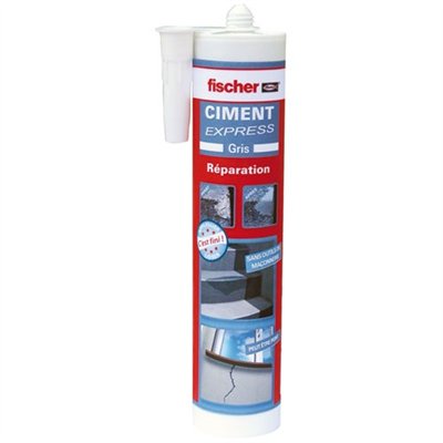 FISCHER - Ciment express cartouche 310ml gris