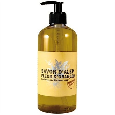 ALEPPO SOAP - Savon d'Alep liquide à la fleur d'oranger 500 ml