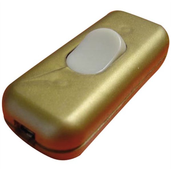 ZENITECH - Interrupteur unipolaire luminescent or en vrac