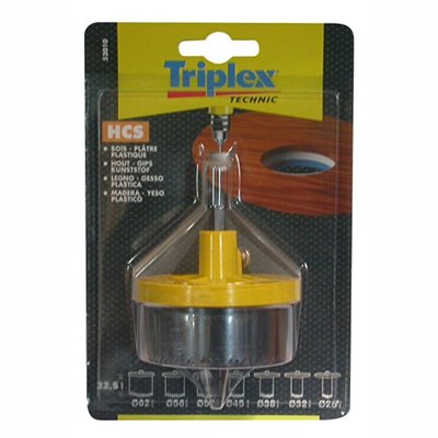 TIVOLY - Scie cloche diam.25mm à 62mm 7 lames prof.22.5mm sc