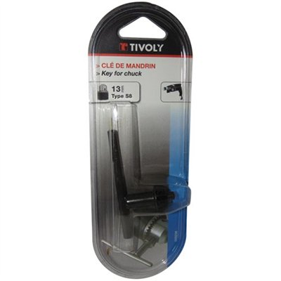 TIVOLY - Clé de mandrin 13mm sc