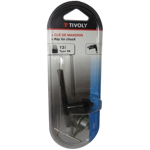TIVOLY - Clé de mandrin 13mm sc