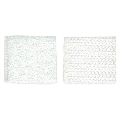 SCRATCH FIX - Carré adhésif scratch blanc 20mx20mm blister de 8