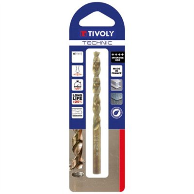 TIVOLY - Foret métaux Technic ø3.5mm en blister