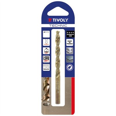 TIVOLY - Foret métaux Technic ø6.0mm en blister