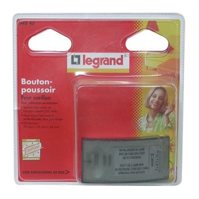 LEGRAND - Bouton poussoir appel horizontal 230v