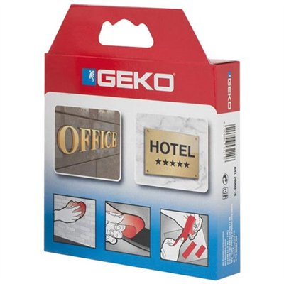 GEKO - Adhésif double face extérieur - 19 mm x 5 m - noir