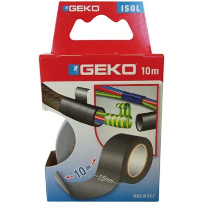 GEKO - Adhésif isolation 15mmx10m gris