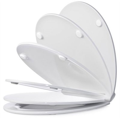 CEDO - Abattant WC DP frein de chute déclipsable Slim blanc