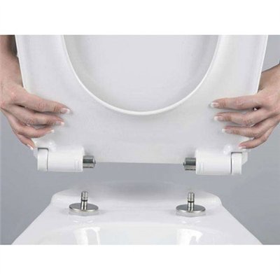CEDO - Abattant WC DP frein de chute déclipsable Slim blanc