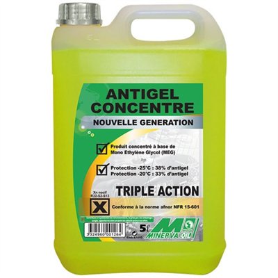 MINERVA OIL - Antigel concentre 5l minerva