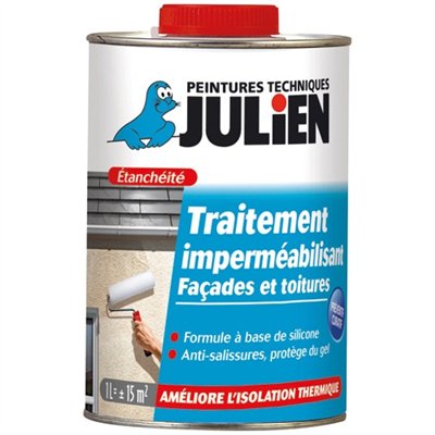 JULIEN - Protection imperméable antihumidité hydrofuge 1l Julien