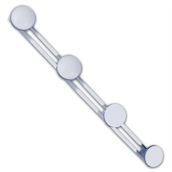 GODONNIER - Patère 4t époxy blanc 50400