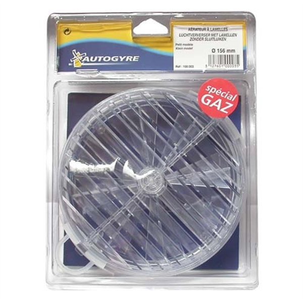 AUTOGYRE - Autogyre aérateur à lamelles d.156 cristal