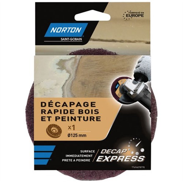 NORTON - Disque decap express bois 125 norton