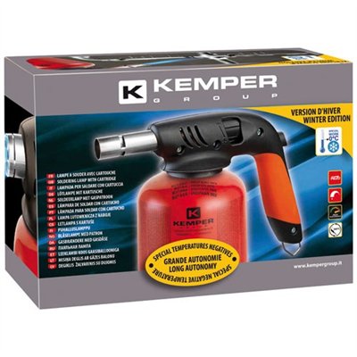 KEMPER - Lampe à souder hiver avec une cartouche 460g