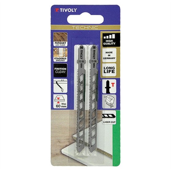 TIVOLY - Lames de scie sauteuse technic bl2