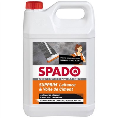 SPADO - Supprim' laitance et voile de ciment 5L
