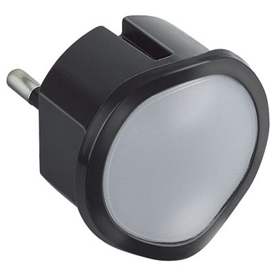 LEGRAND - Veilleuse crépusculaire Led adaptor black sc