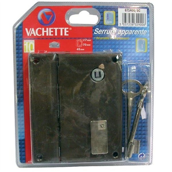 VACHETTE - Serr.vert.pêne dt 1/2t ghe 67236g.sc