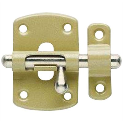 VACHETTE - Targette vernie pêne rond 861-27 sc