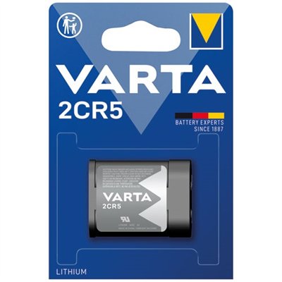 VARTA - Pile lithium photo 2CR5 6V professionl blister de 1