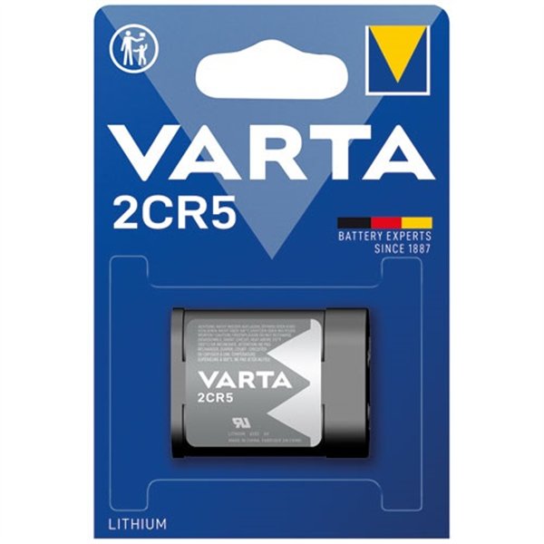 VARTA - Pile lithium photo 2CR5 6V professionl blister de 1