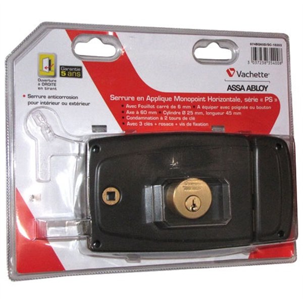 VACHETTE - Serr.hor.éco fouil.cyl.dte 6406d/sc
