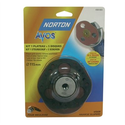 NORTON - Plateau avos +5 disques assortis