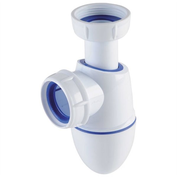 GIRPI - Siphon d'évier à joints intégrés sortie Ø40