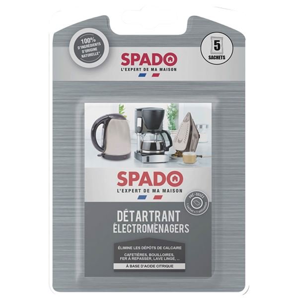 SPADO - Détartrant cafetière 5 sachets